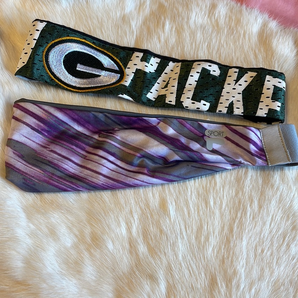 Green Bay Packers Sporting Headband and Filament Sport Headband